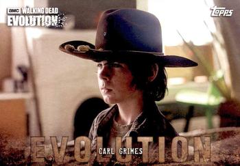2017 Topps The Walking Dead: Evolution #10 Carl Grimes Front