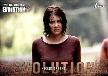 2017 Topps The Walking Dead: Evolution #36 Maggie Greene Front