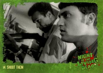 2012 Unstoppable Night of the Living Dead #14 Shoot Them Front