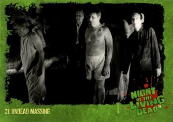 2012 Unstoppable Night of the Living Dead #21 Undead Massing Front
