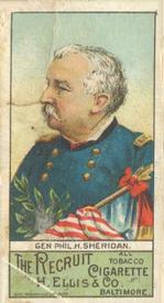 1890 Recruit Generals of the Civil War (N377) #NNO Philip H. Sheridan Front