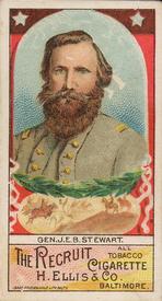 1890 Recruit Generals of the Civil War (N377) #NNO J.E.B. Stuart Front