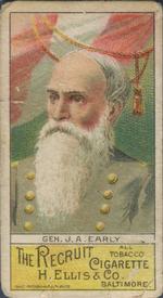 1890 Recruit Generals of the Civil War (N377) #NNO J. A. Early Front