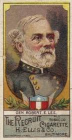 1890 Recruit Generals of the Civil War (N377) #NNO Robert E. Lee Front
