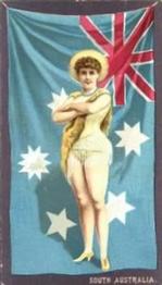 1892 W. Duke, Sons & Co. Flags and Costumes (N109) #22 South Australia Front