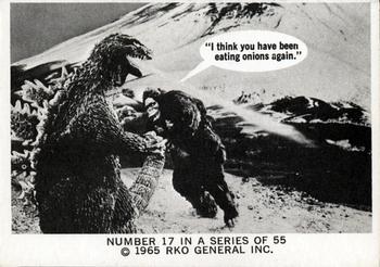 1965 Donruss King Kong #17 