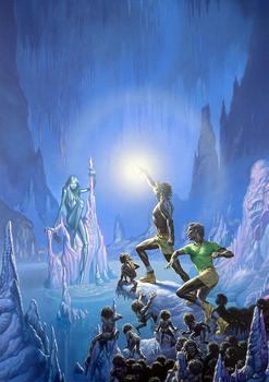 1995 Comic Images Michael Whelan II: Other Worlds #73 The Dark Bright Water Front