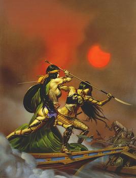 1995 Comic Images Michael Whelan II: Other Worlds #76 Amazons II Front