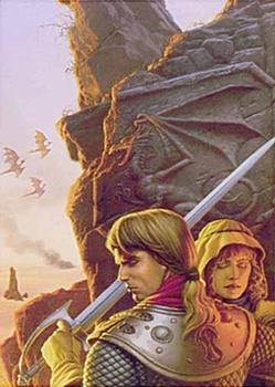 1995 Comic Images Michael Whelan II: Other Worlds #85 Dragon's Sword Front