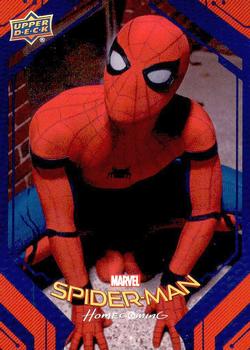 2017 Upper Deck Marvel Spider-Man Homecoming #13 Spidey Spots Trouble Front