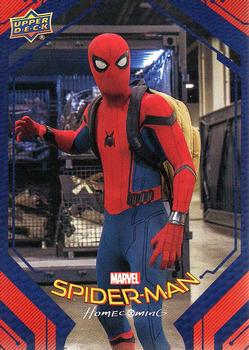 2017 Upper Deck Marvel Spider-Man Homecoming #45 Trapped by the Vulture Front
