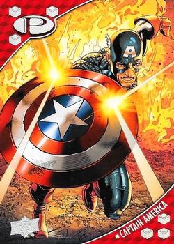 2017 Upper Deck Marvel Premier #7 Captain America Front