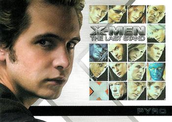 2006 Rittenhouse XIII: X-Men The Last Stand - Casting Call #CC11 Aaron Stanford / Pyro Front