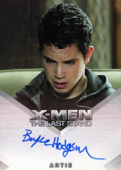 2006 Rittenhouse XIII: X-Men The Last Stand - Autographs #NNO Bryce Hodgson / Artie Front