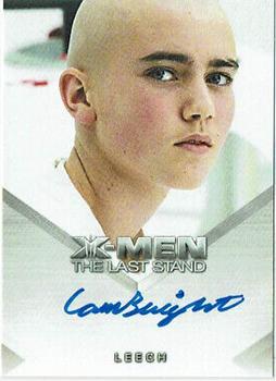 2006 Rittenhouse XIII: X-Men The Last Stand - Autographs #NNO Cameron Bright / Leech Front