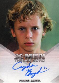 2006 Rittenhouse XIII: X-Men The Last Stand - Autographs #NNO Cayden Boyd / Young Angel Front