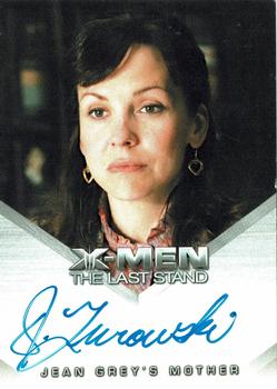 2006 Rittenhouse XIII: X-Men The Last Stand - Autographs #NNO Desiree Zurowski / Jean Grey's Mother (Elaine Grey) Front