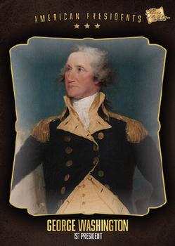 2017 The Bar Pieces of the Past #1 George Washington Front