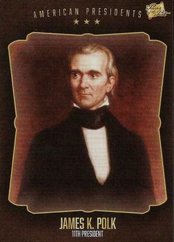 2017 The Bar Pieces of the Past #11 James K. Polk Front