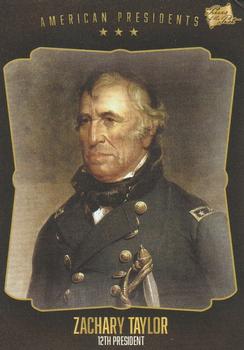 2017 The Bar Pieces of the Past #12 Zachary Taylor Front