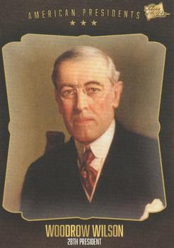 2017 The Bar Pieces of the Past #28 Woodrow Wilson Front