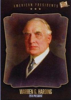 2017 The Bar Pieces of the Past #29 Warren G. Harding Front