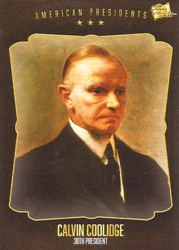 2017 The Bar Pieces of the Past #30 Calvin Coolidge Front