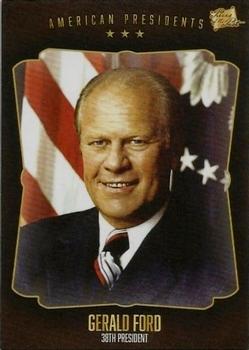 2017 The Bar Pieces of the Past #38 Gerald Ford Front