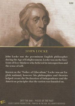 2017 The Bar Pieces of the Past #122 John Locke Back