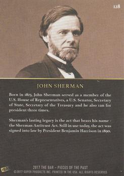 2017 The Bar Pieces of the Past #128 John Sherman Back
