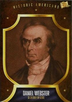 2017 The Bar Pieces of the Past #135 Daniel Webster Front