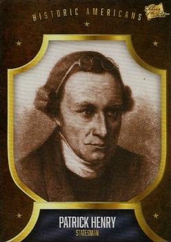 2017 The Bar Pieces of the Past #140 Patrick Henry Front