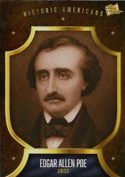 2017 The Bar Pieces of the Past #166 Edgar Allan Poe Front