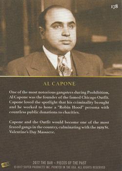 2017 The Bar Pieces of the Past #178 Al Capone Back