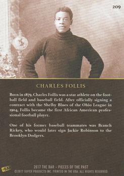 2017 The Bar Pieces of the Past #209 Charles Follis Back