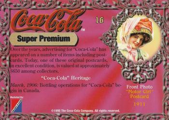1995 Collect-A-Card Coca-Cola Super Premium #16 