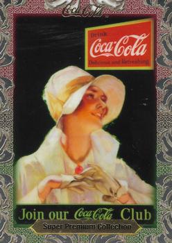 1995 Collect-A-Card Coca-Cola Super Premium #26 Paper Sign Front