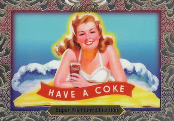 1995 Collect-A-Card Coca-Cola Super Premium #42 Festoon Centerpiece Front