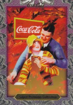 1995 Collect-A-Card Coca-Cola Super Premium #46 Bottle Ringer Display Front