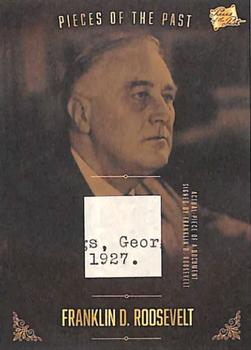 2017 The Bar Pieces of the Past - Relics #PR-FDR03 Franklin D. Roosevelt Front