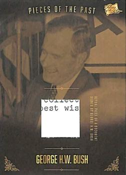 2017 The Bar Pieces of the Past - Relics #PR-GHWB01 George H.W. Bush Front