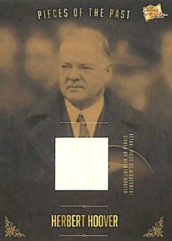 2017 The Bar Pieces of the Past - Relics #PR-HH02 Herbert Hoover Front