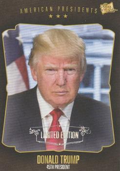 2017 The Bar Pieces of the Past - Limited Edition #45 Donald Trump Front