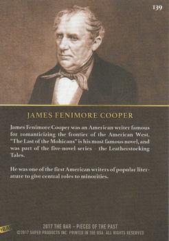 2017 The Bar Pieces of the Past - Limited Edition #139 James Fenimore Cooper Back