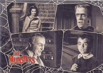 2004 Rittenhouse The Munsters Promos #P1 Lily, Herman, Grandpa, Eddie Front