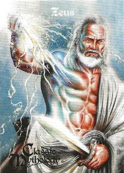2012 Perna Studios Classic Mythology #1 Zeus Front