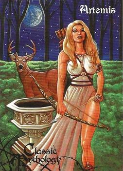 2012 Perna Studios Classic Mythology #7 Artemis Front