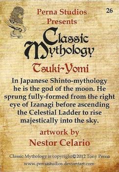 2012 Perna Studios Classic Mythology #26 Tsuki-Yomi Back