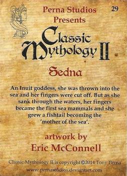 2014 Perna Studios Classic Mythology II #29 Sedna Back
