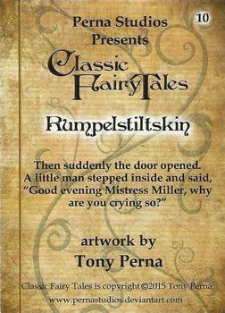 2015 Perna Studios Classic Fairy Tales #10 Rumplestiltskin Back